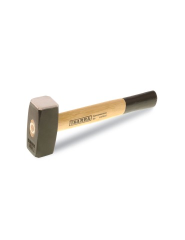 Painted wooden handle, wedge fixing 1000gr