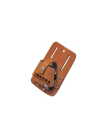 Leather tape measure holder