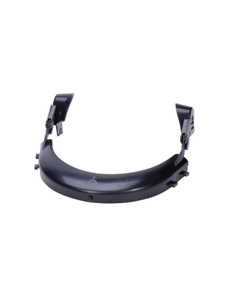 Der Visierhalter Delta Plus an Bauhelmen montiert werden