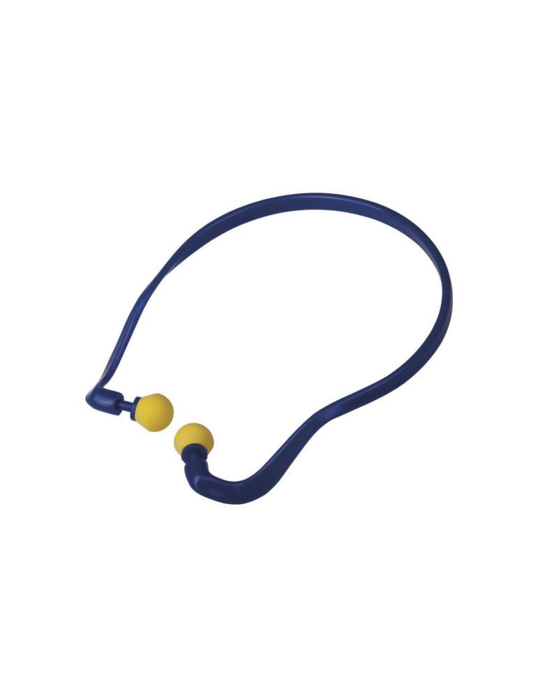 PU earplugs with "conicmove" headband PU earplugs with "conicmove" headband