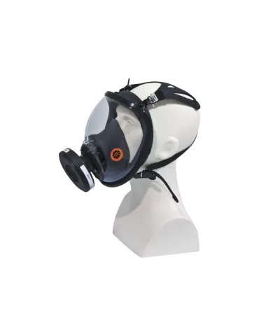 Full respirator mask, strap closure &quot;Strap galaxy&quot;