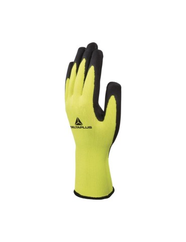 Guanto maglia in poliestere giallo fluo/nero &quot;vv733apollon&quot;