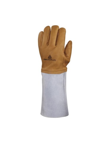 Cryogenic leather glove water repellent &quot; Cryog &quot;