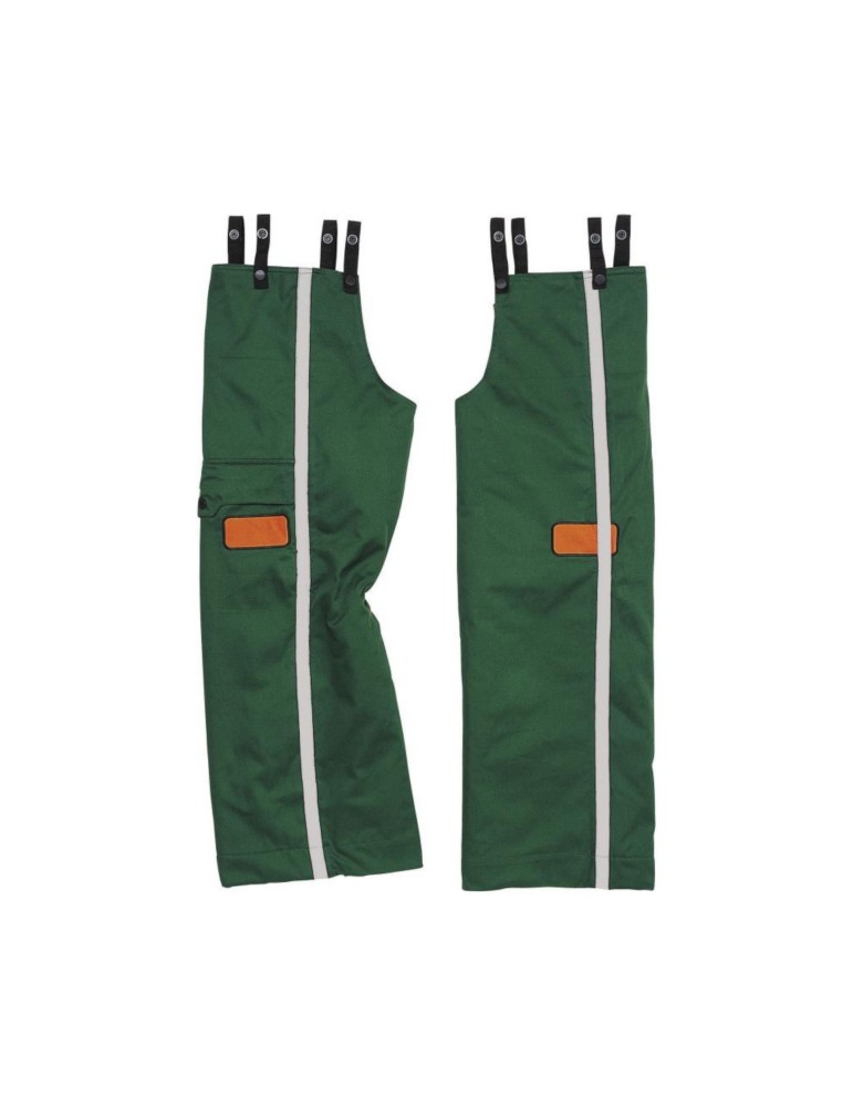 Les boucles de jambe de bûcheron Delta Plus anti-coupe avec des sangles de maintien sous pression