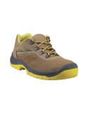 Scarpe basse in pelle scamosciata beige-giallo rimini4 s1p