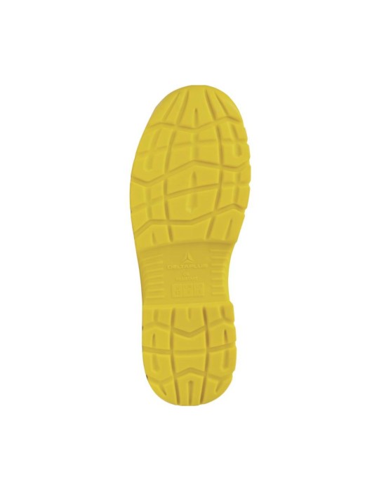 Chaussures plates en daimène beige-jaune rimini4 s1p