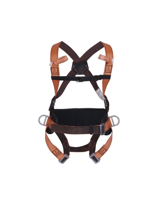 Arnés anticaídas con sujeto de posición y 3 hebillas