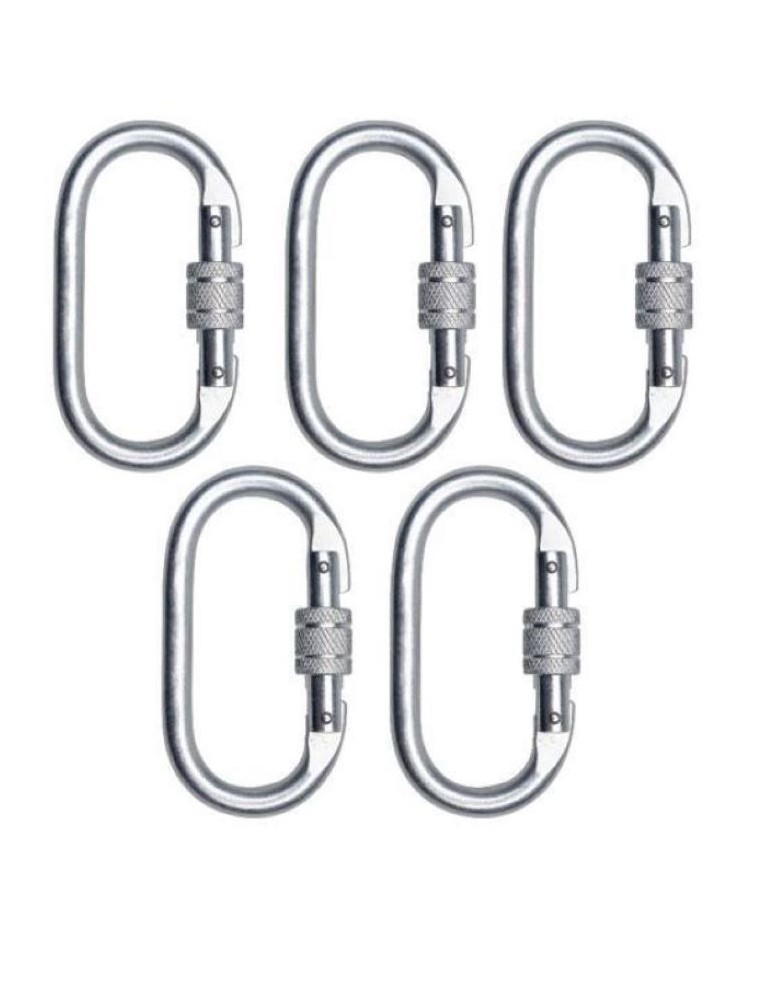 Karabiner-Packung mit 5 Teilen