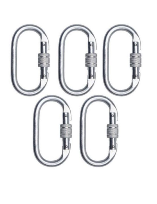 Karabiner-Packung mit 5 Teilen