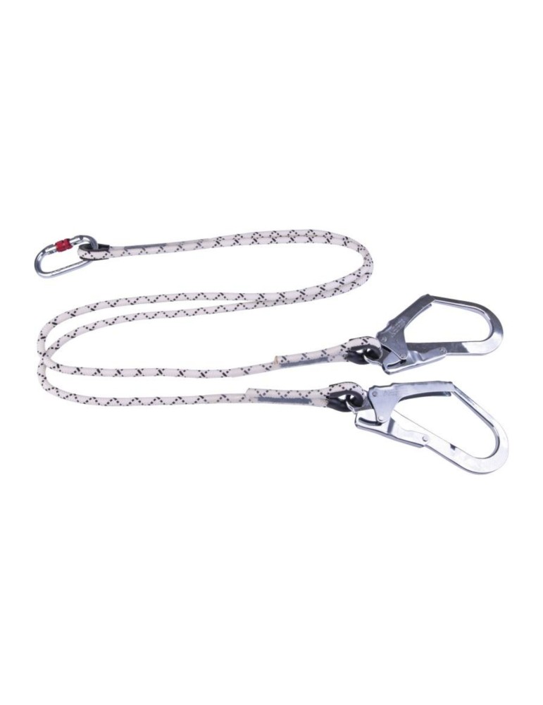 Double rope with braided rope