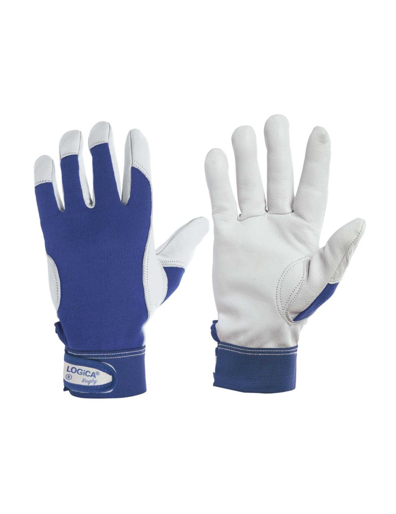 Guante de piel de oveja con espalda de punto