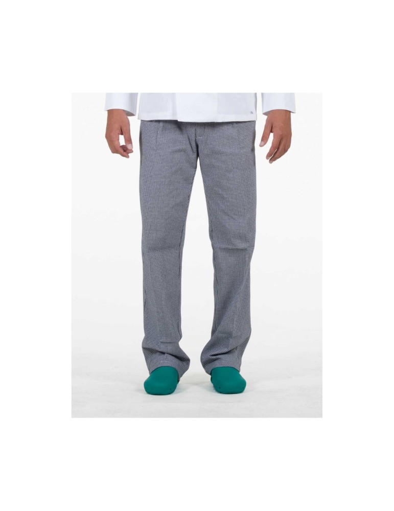 Pantalon de chef à carreaux Logica