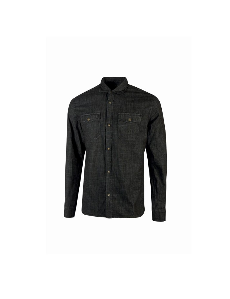 Camisa negra u-power de trabajo