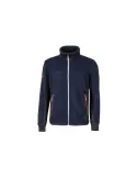 Zip Fleece Fleece Sweatshirt u-power Bark Deep Blue EX277DB