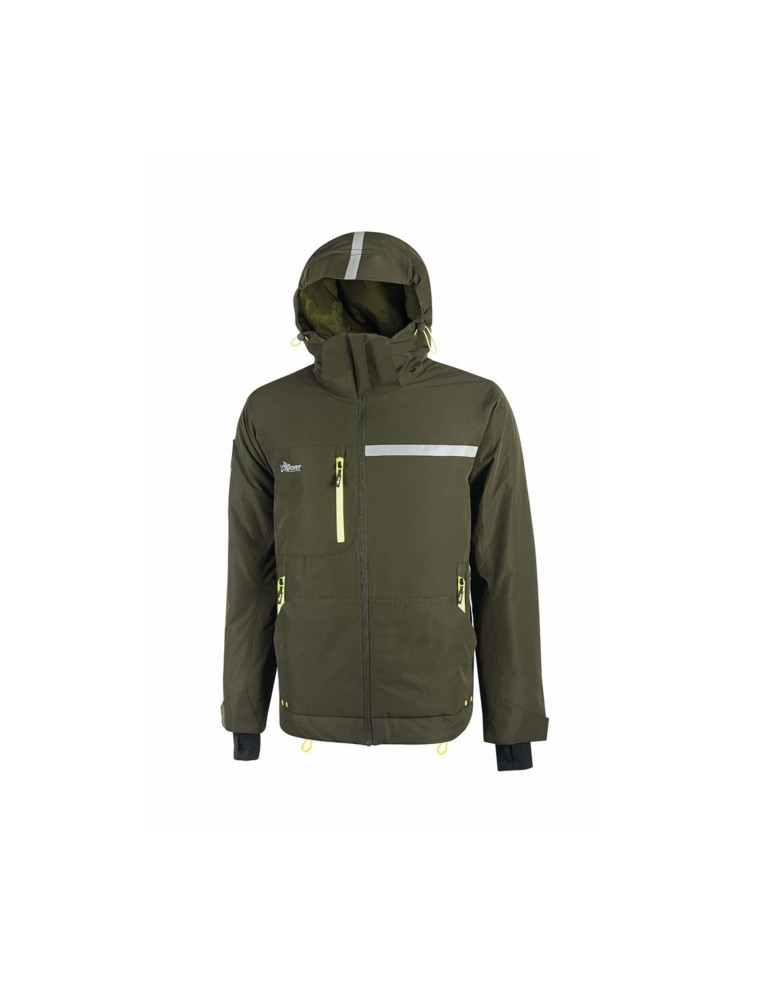 Giacca da lavoro U-Power Wink idrorepellente Dark Green FU255DG Giacca da lavoro U-Power Wink idrorepellente Dark Green FU255DG