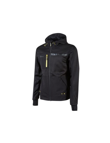 UPower Galaxy Open Sweatshirt Black Carbon FU275BC 2