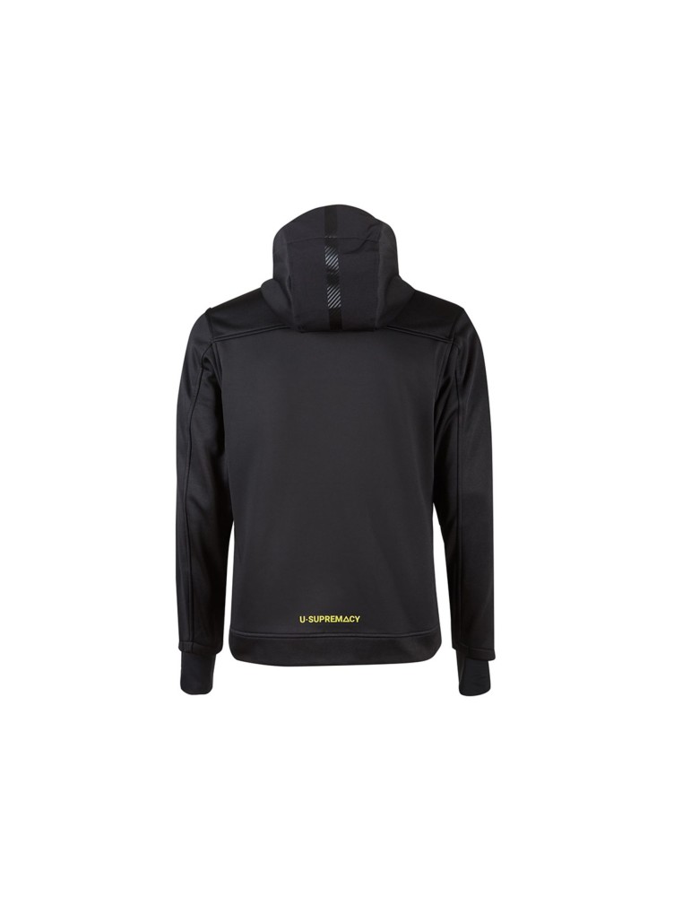 UPower Galaxy Open Sweatshirt Noir en Carbone FU275BC
