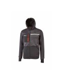 UPower Galaxy Asphalt Grey Open Work Sweatshirt FU275AG