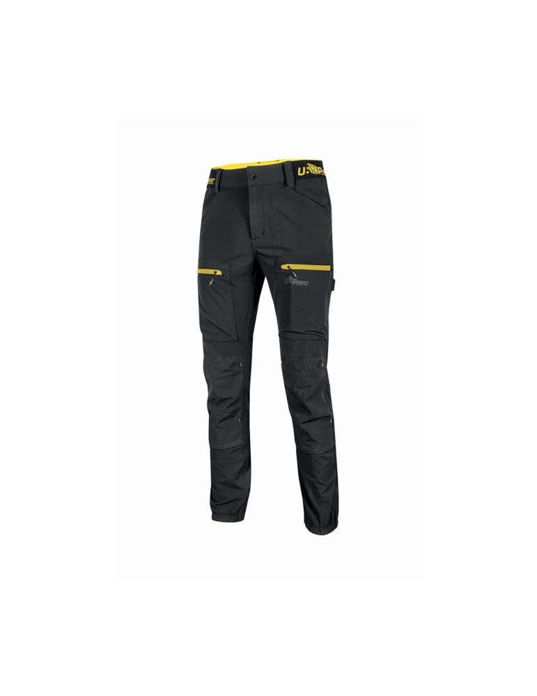 u-power Horizon U-4 Stretch Black Carbon FU267BC Work Pants