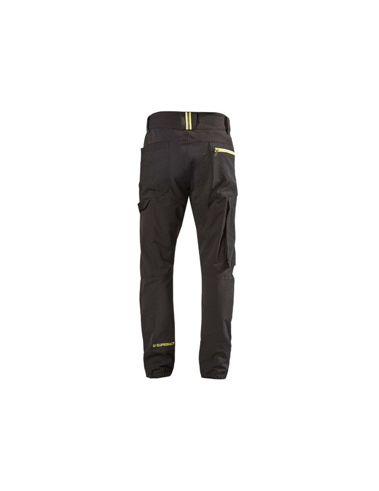 u-power Horizon U-4 Stretch Black Carbon FU267BC Pantalon de travail