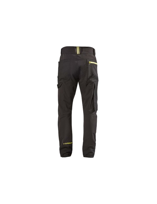 u-power Horizon U-4 Stretch Black Carbon FU267BC Work Pants