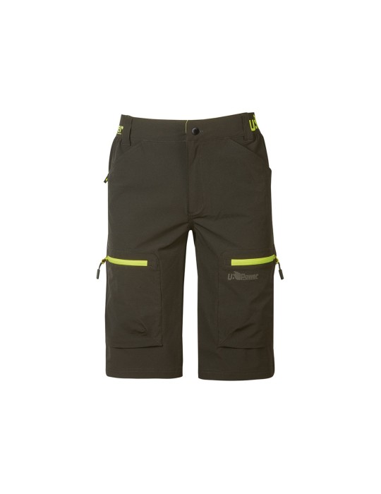 u-power Ares U-4 Stretch Dark Green FU280DG Work Shorts u-power Ares U-4 Stretch Dark Green FU280DG Work Shorts