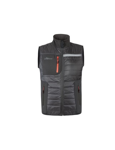 u-power Wall Water Repellent Work Vest Asphalt Grey FU278AG