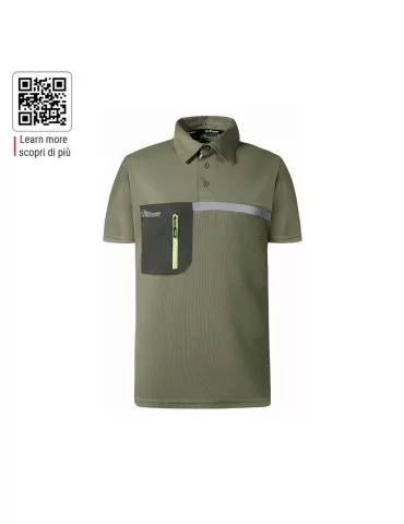 T-shirt da lavoro U Power Libra Burnt Olive FU249BO