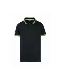 Polo manica corta U-power nera