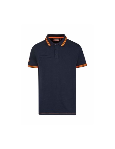 Polo manica corta UPower Way Deep Blue EY264DB