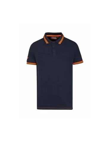 Polo manica corta UPower Way Deep Blue EY264DB