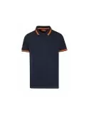 Polo manica corta U-power blu