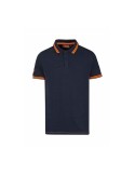 Kurzärmeliges Poloshirt U-power blau