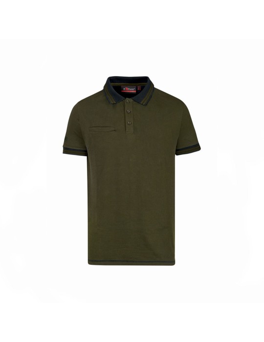 Polo manica corta UPower Way Dark Green EY264DG Polo manica corta UPower Way Dark Green EY264DG