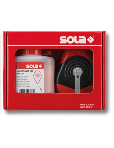 Tracer with powder CLP 30 Set red