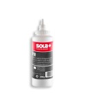 Polvere di gesso con pigmenti colorati bianco