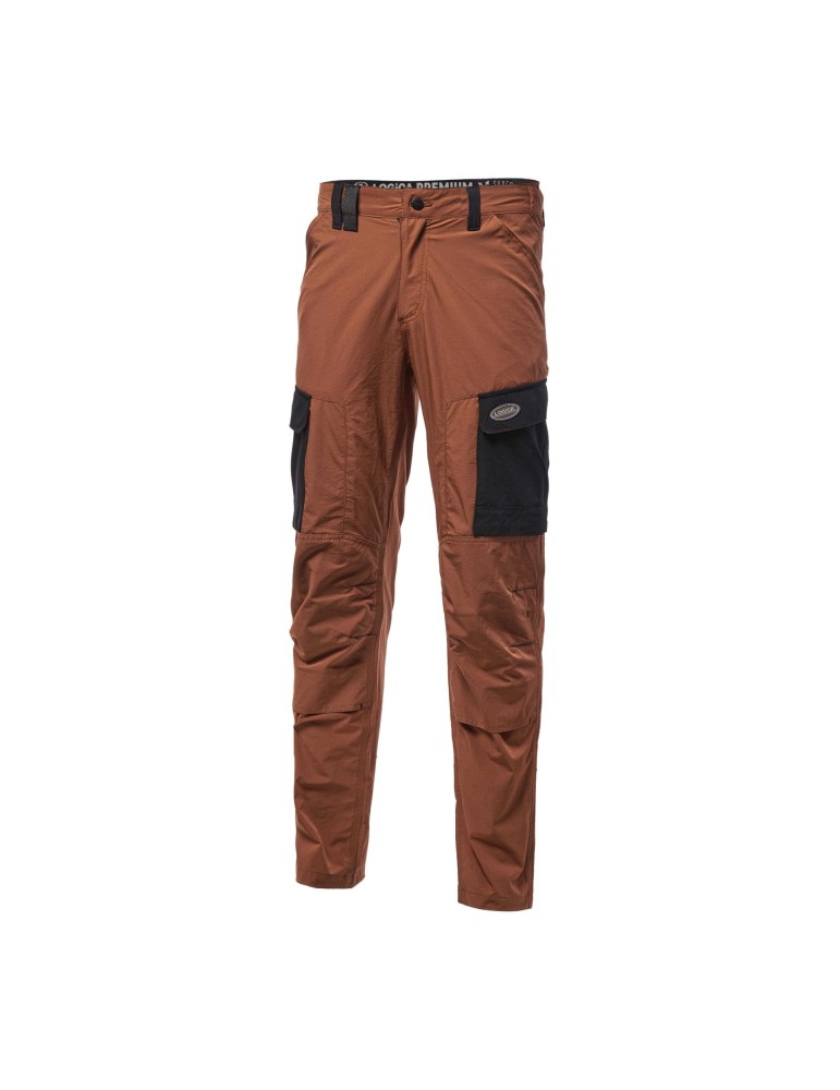 Stretch trousers Logica Professional brick