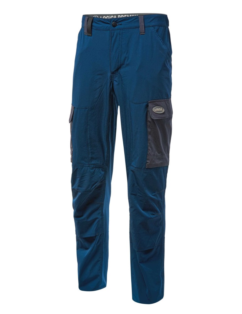 Pantalone stretch blu oceano logica professional Pantalone stretch blu oceano logica professional