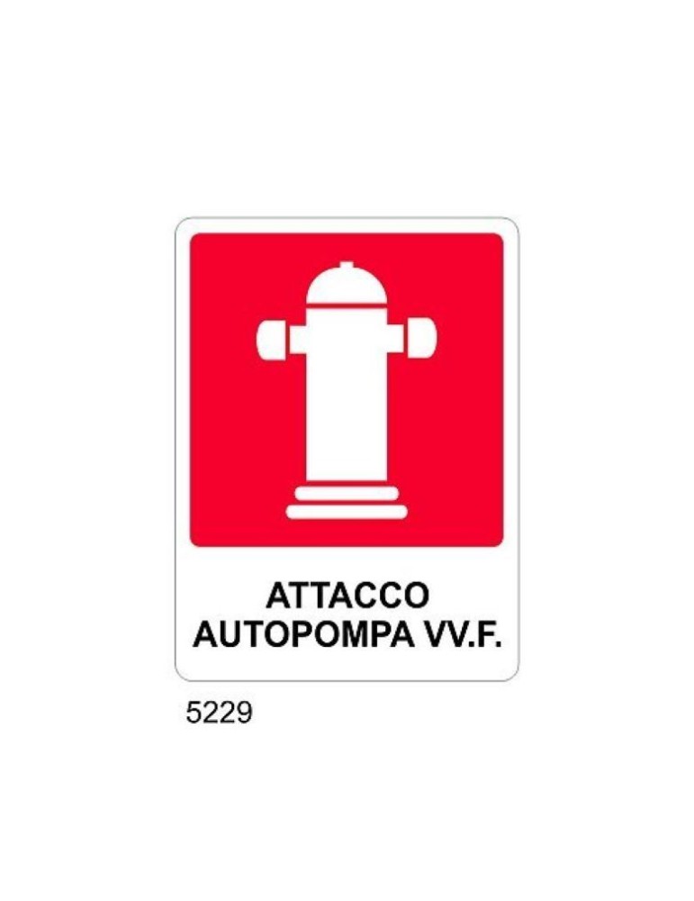 Cartel plano de aluminio