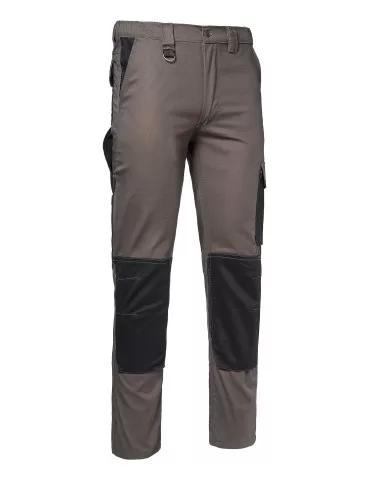 Pantalone policotone grigio/nero logica professional