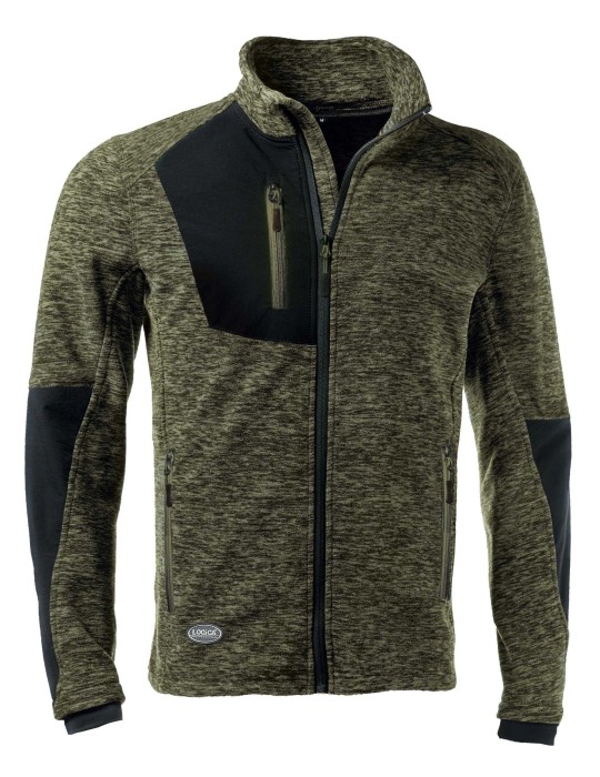 Micropyle stretch zip long olive logica professional Micropyle stretch zip long olive logica professional