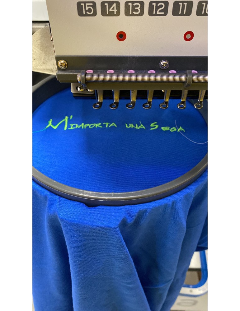 Baumwoll-T-Shirt mit Stickerei in Mix-Color Surprise (Packung mit 5 PCS)