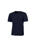 u-power T-shirt linéaire bleu foncé EY205DB de travail