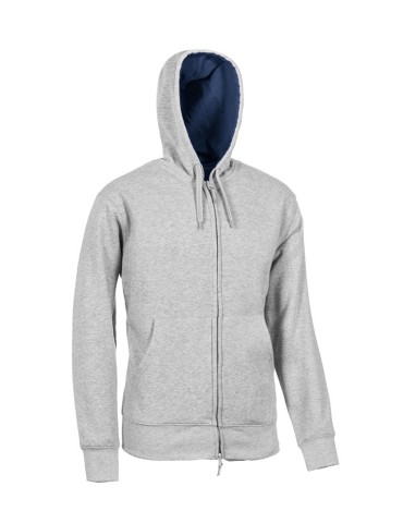 Felpe FELPA FULL ZIP ATHENA GRIGIO della SOCIM