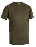 T-shirt à col rond SOCIM Sottozero vert militaire 100 % coton