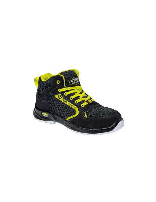 High HIGH SHOE BLACK YELLOW FLUO S3S FO SR ESD of the GUANTIFICIO S... High HIGH SHOE BLACK YELLOW FLUO S3S FO SR ESD of the GUANTIFICIO S...