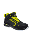 Alte SCARPA ALTA NERO GIALLO FLUO S3S FO SR ESD della GUANTIFICIO S...