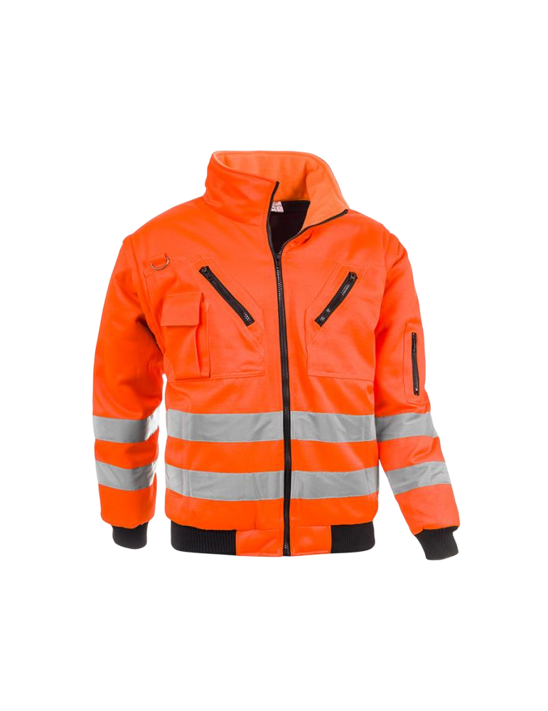 Chaqueta de alta visibilidad SOCIM Sottozero naranja sin mangas