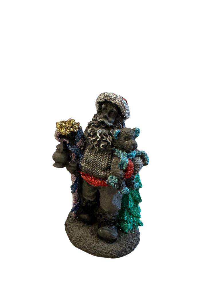 Artistic STATUE OF SANTA CLAUS WITH LAVA STONE BEAR of the... Artistic STATUE OF SANTA CLAUS WITH LAVA STONE BEAR of the...