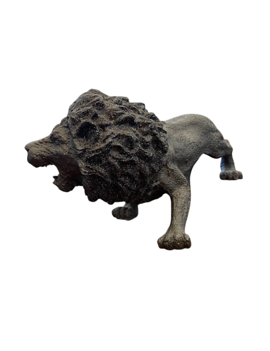 Artística GRAN ESTATUA DE LEÓN EN PIEDRA VOLCÁNICA del Panza srl